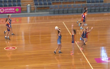 Drills For Netball: Centre Pass: (C) Double Play