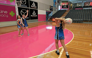 Netball Training: Fake the Lob