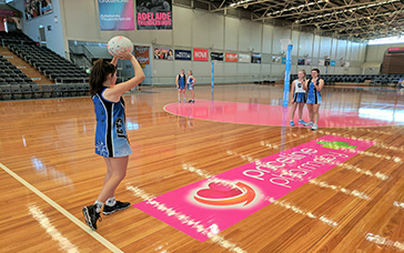 Netball Training: 3 v 2 in Front Court