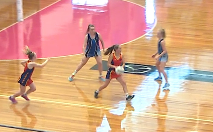 Netball Training Program: Double Plays Through Double Defence