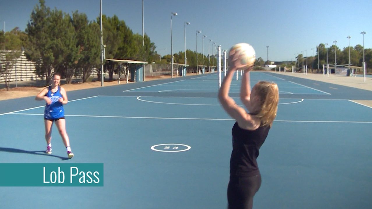 Drills For Netball: Lob Pass