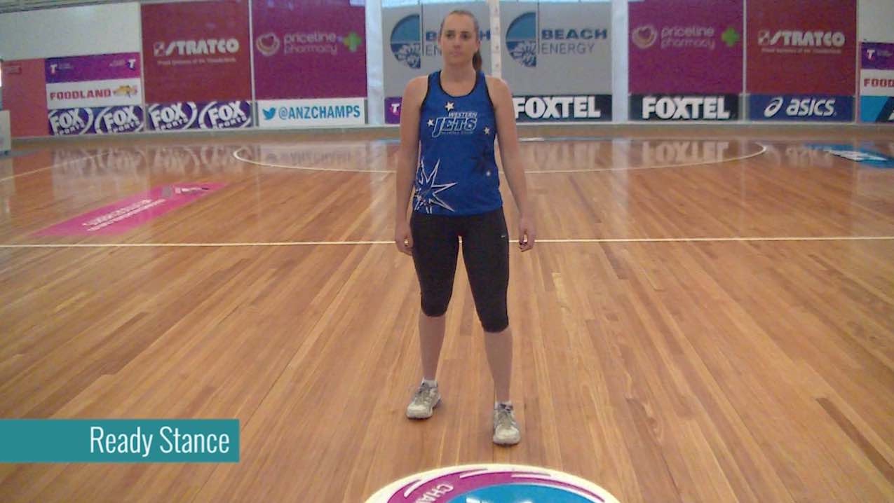 Netball Training: Ready Stance